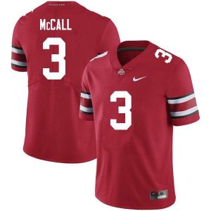 Men's Ohio State Buckeyes #3 Demario McCall Scarlet Nike NCAA College Football Jersey Top Quality XPX8544SX